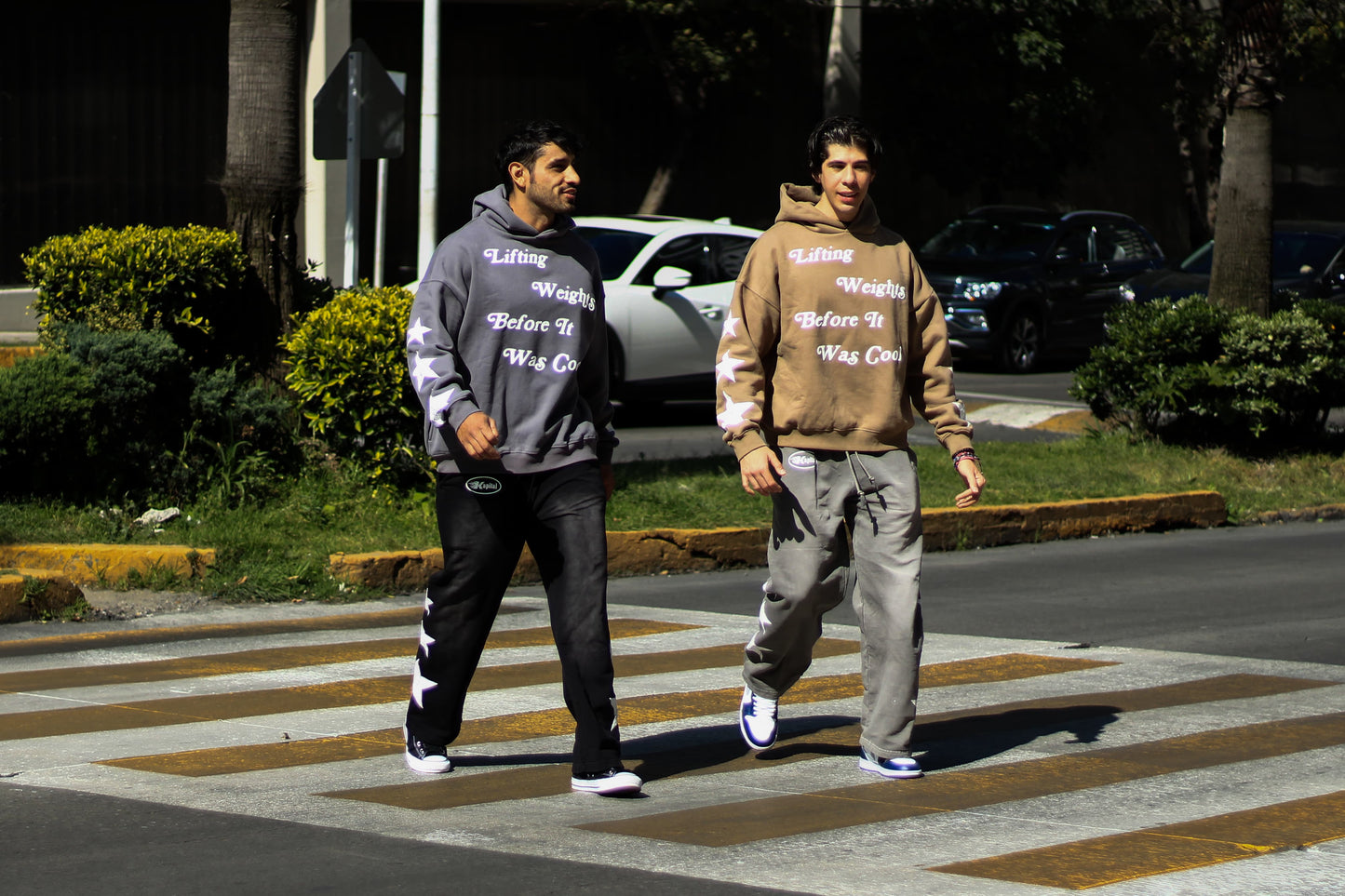 SUPERSTAR "HEAVYWEIGHT BAGGY" DARK WASH JOGGERS