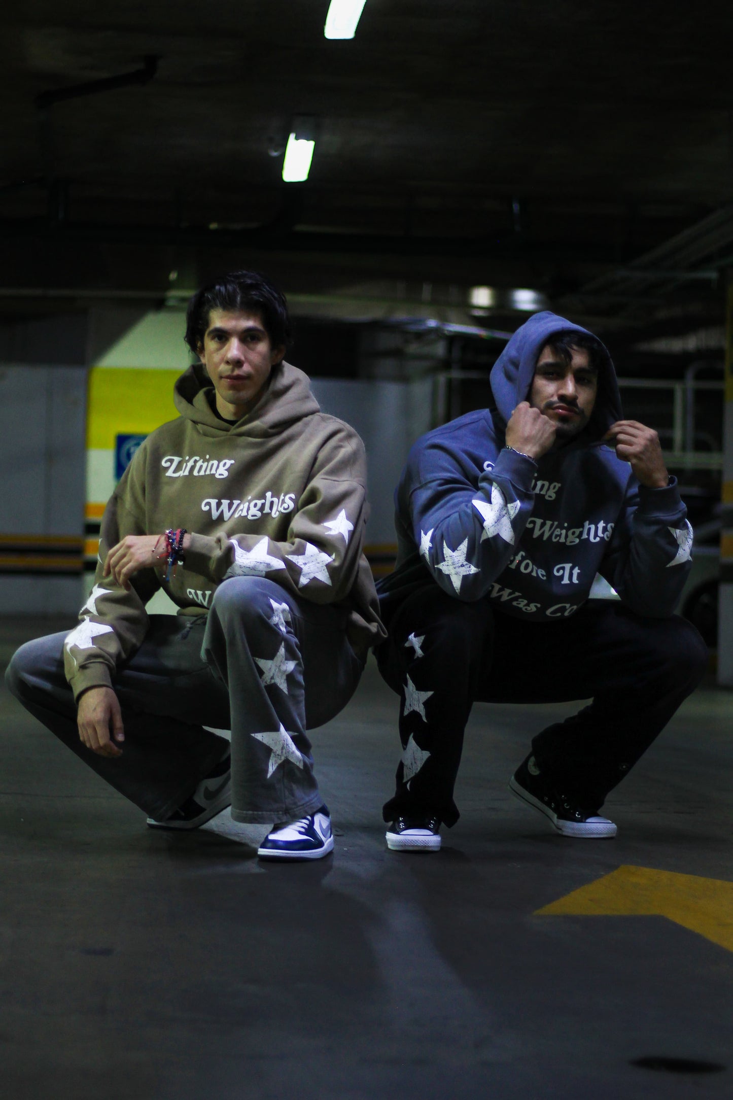 SUPERSTAR "HEAVYWEIGHT BAGGY" DARK WASH JOGGERS