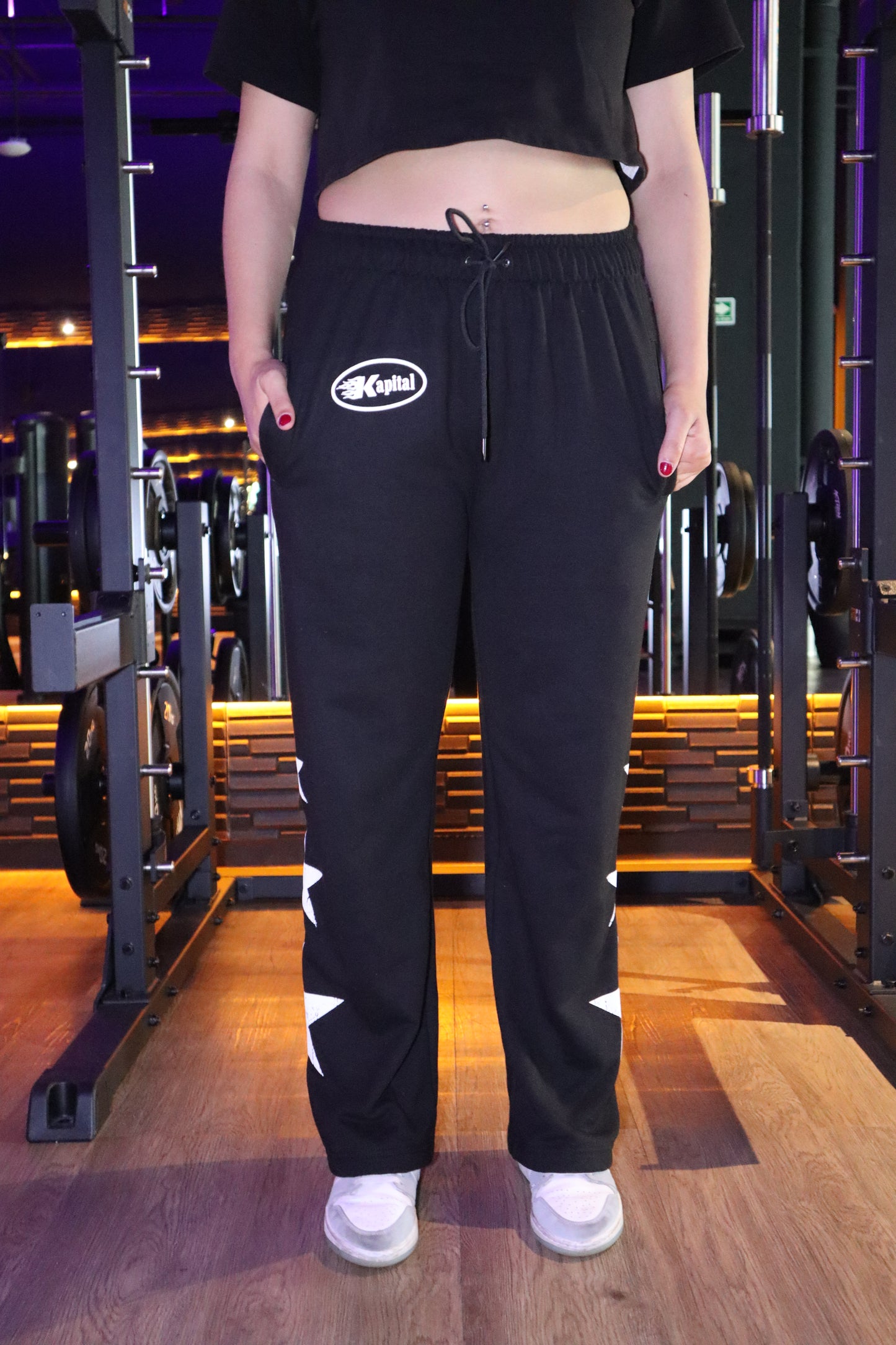 SUPERSTAR "HEAVYWEIGHT BAGGY" DARK WASH JOGGERS