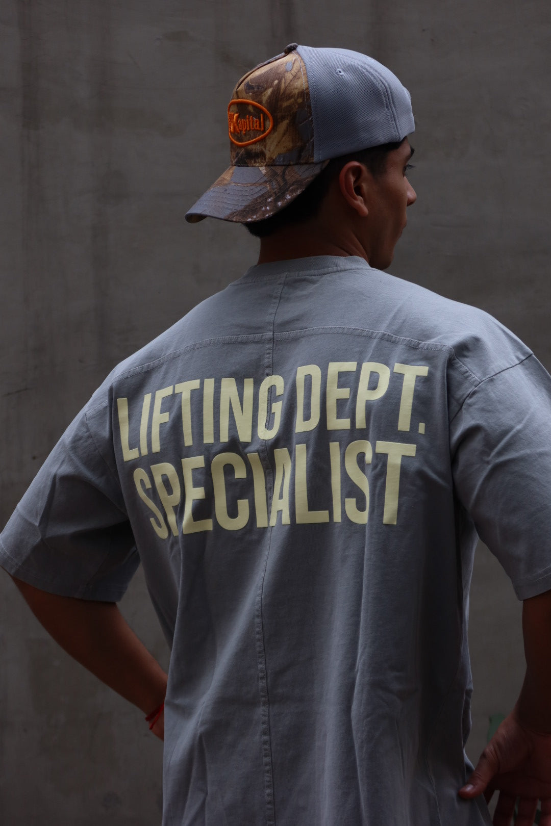 LIFTING SPECIALIST "HEAVYWEIGHT PREMIUM " OVERSIZED UNISEX WASH TEE