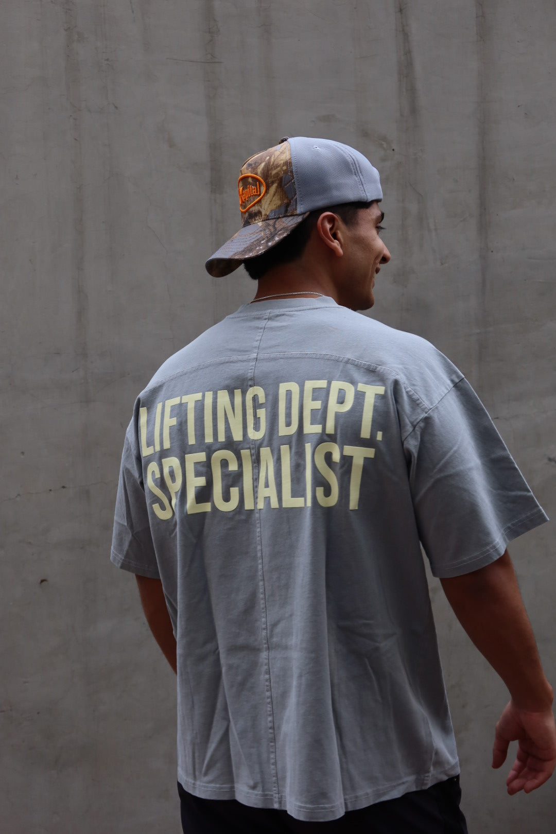 LIFTING SPECIALIST "HEAVYWEIGHT PREMIUM " OVERSIZED UNISEX WASH TEE