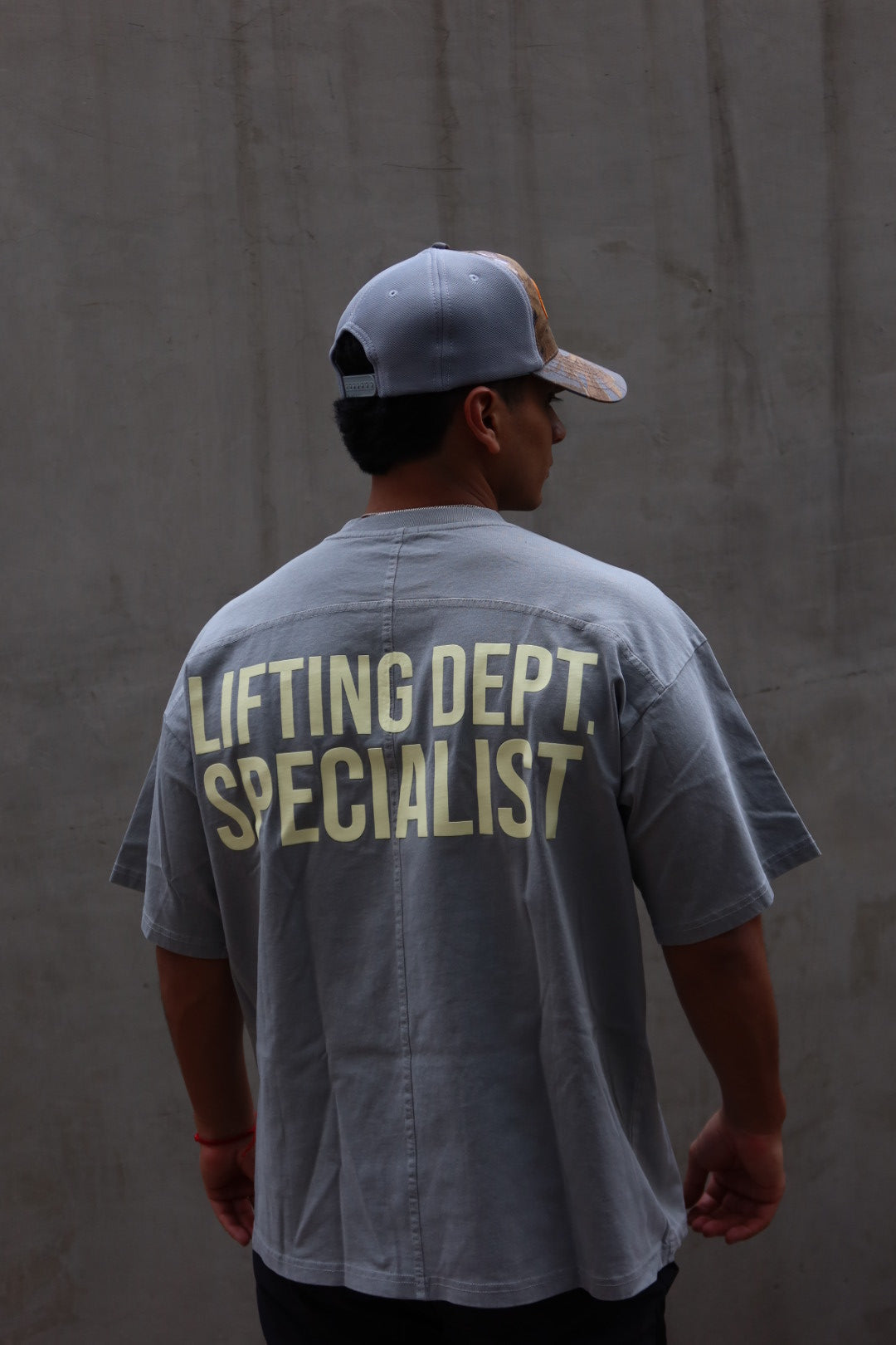 LIFTING SPECIALIST "HEAVYWEIGHT PREMIUM " OVERSIZED UNISEX WASH TEE