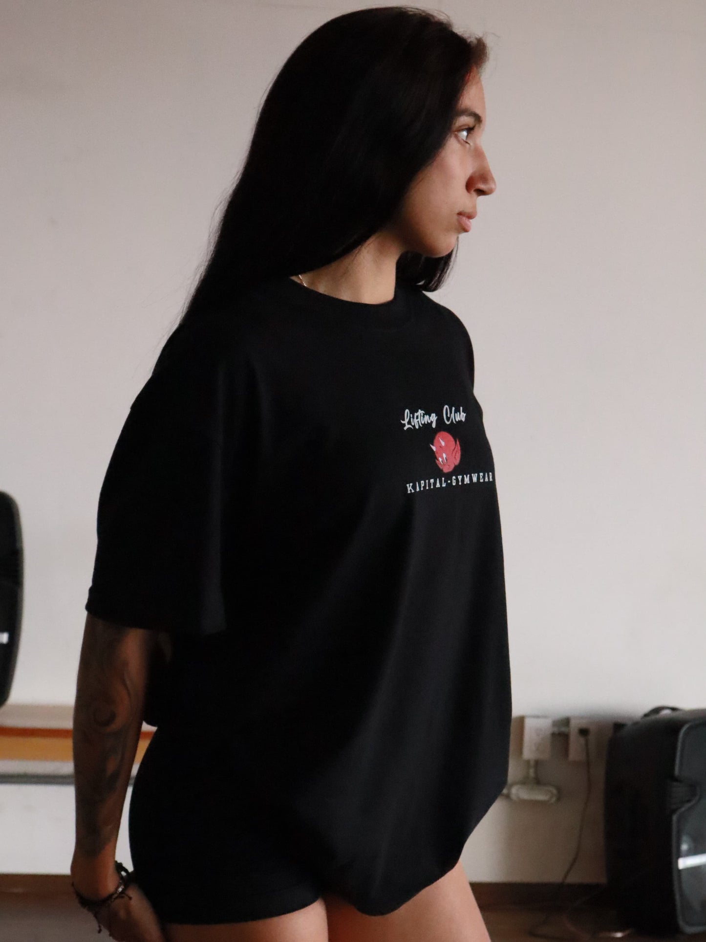 KAPITAL GYMWEAR LITTLE DEVIL "HEAVYWEIGHT PREMIUM" OVERSIZED UNISEX TEE