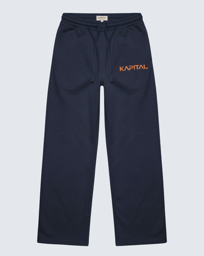 KAPITAL SUPER COMFORT SWEATPANTS ROYAL BLUE