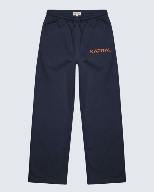 KAPITAL SUPER COMFORT SWEATPANTS ROYAL BLUE