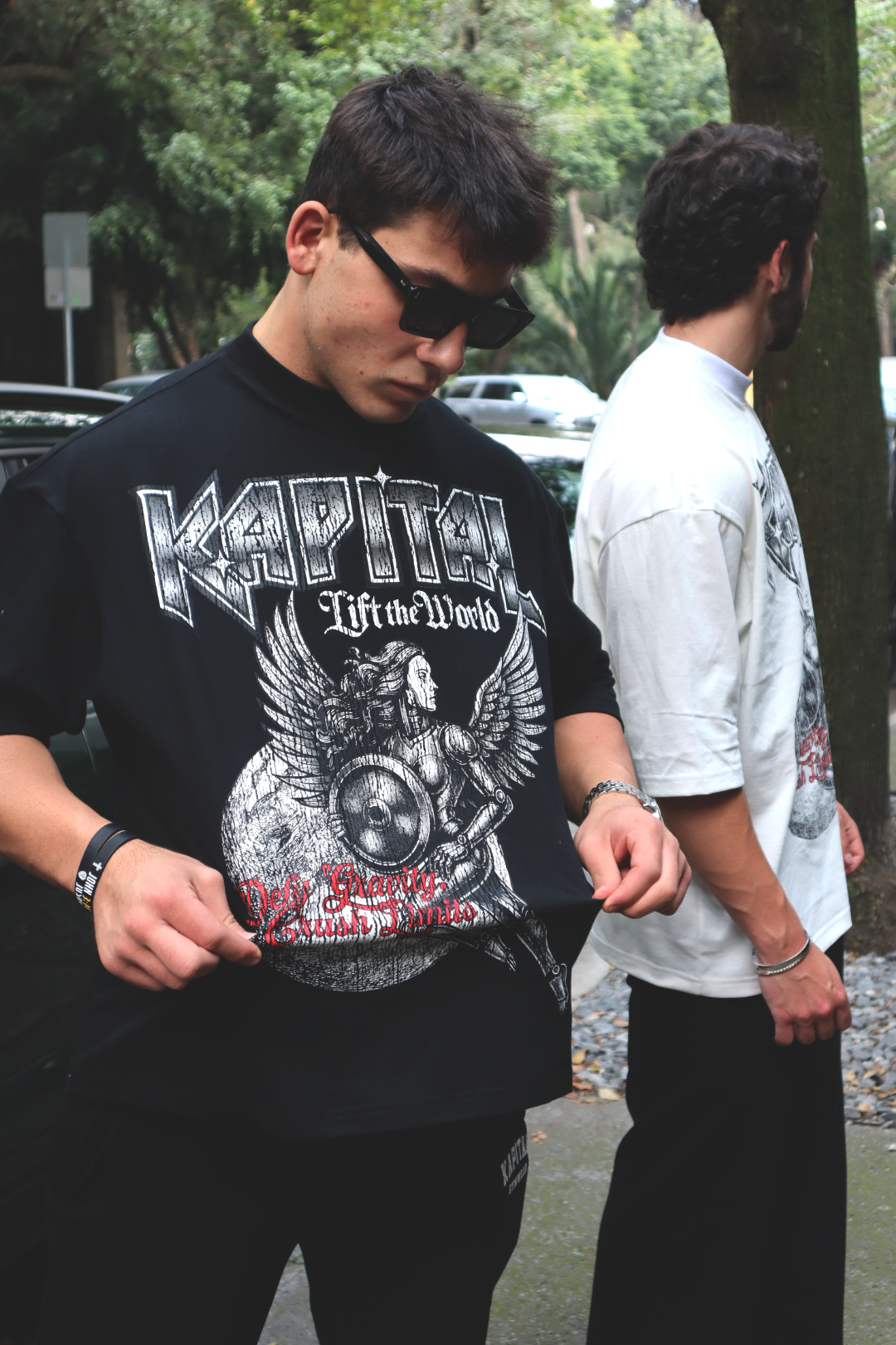 ANGEL OF STEEL "HEAVYWEIGHT PREMIUM" BOXY FIT UNISEX TEE