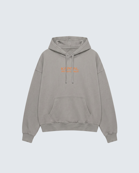 KAPITAL SUPER COMFORT "PREMIUM MEDIUMWEIGHT" HOODIE CARBON GREY