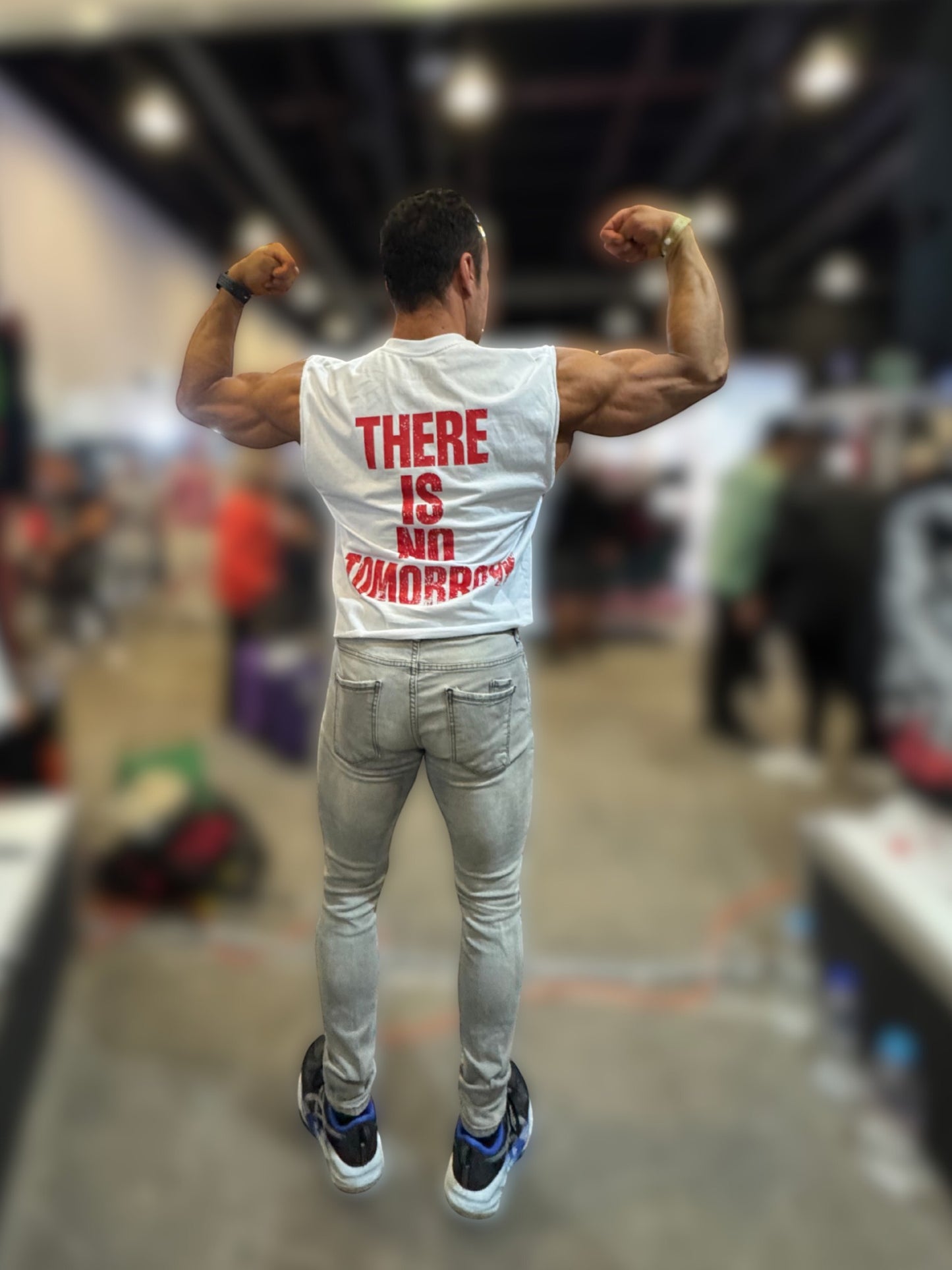 ROCKYXKAPITAL "HEAVYWEIGHT PREMIUM" BOXY FIT CUTOFF TEE