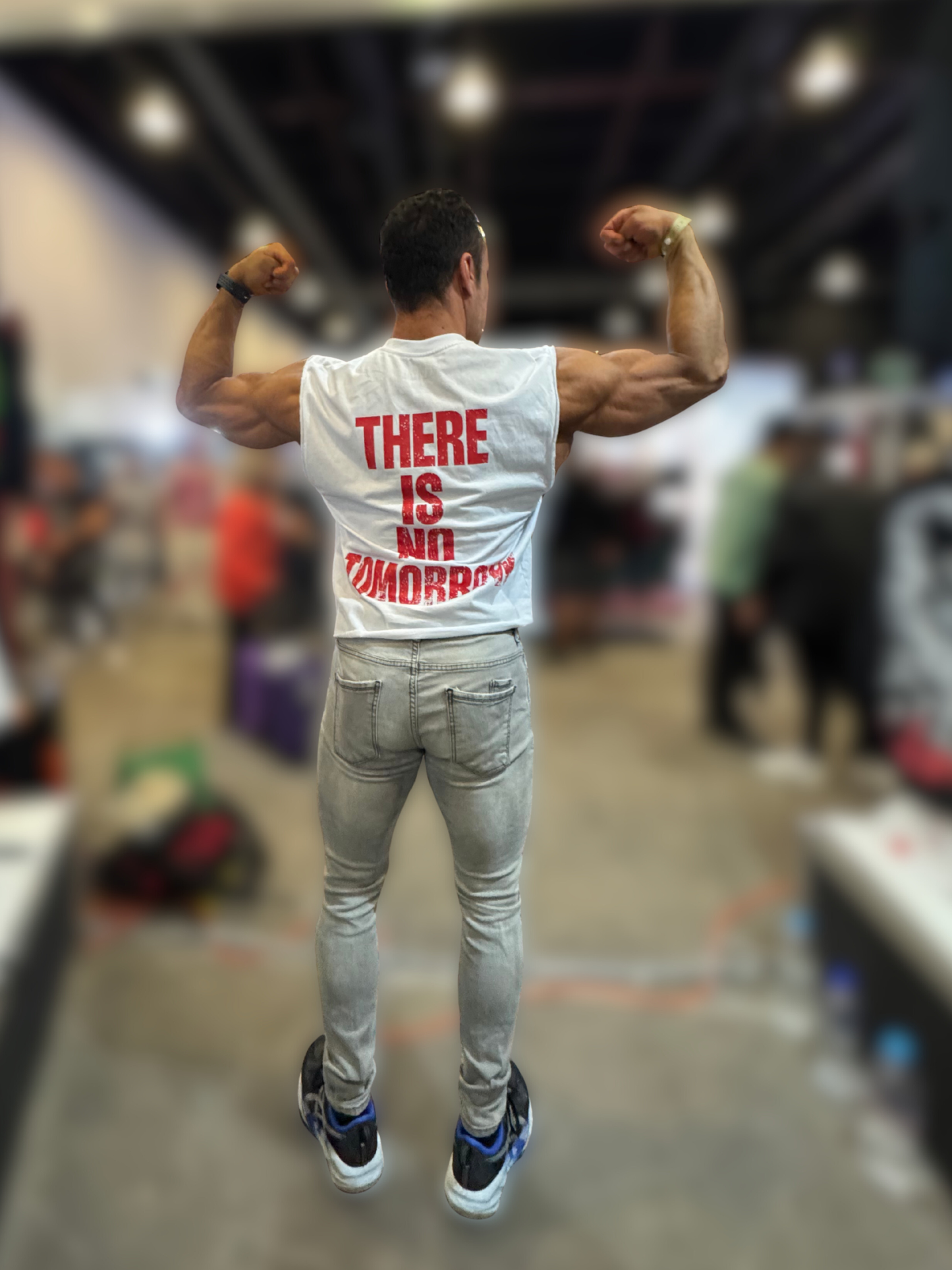 ROCKYXKAPITAL "HEAVYWEIGHT PREMIUM" BOXY FIT CUTOFF TEE