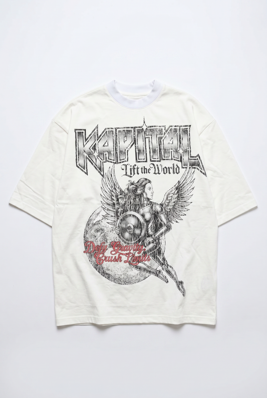 ANGEL OF STEEL "HEAVYWEIGHT PREMIUM" BOXY FIT UNISEX TEE