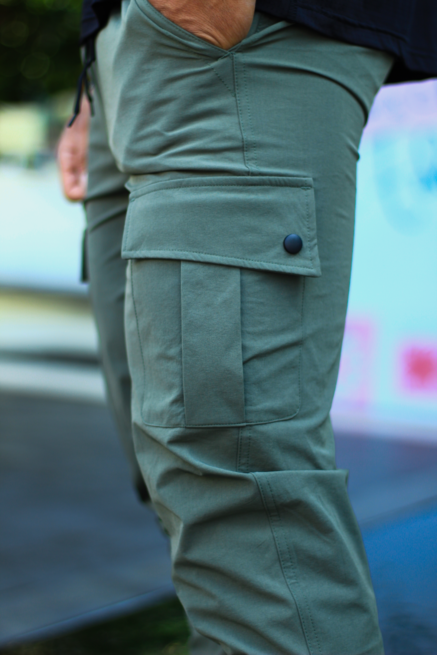 EVERYDAY CARGO JOGGER PANT GREEN OLIVE