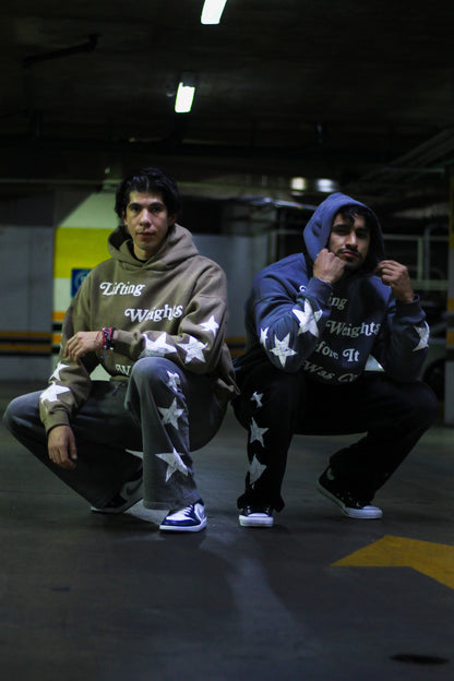 SUPERSTAR "HEAVYWEIGHT BAGGY" DARK WASH JOGGERS