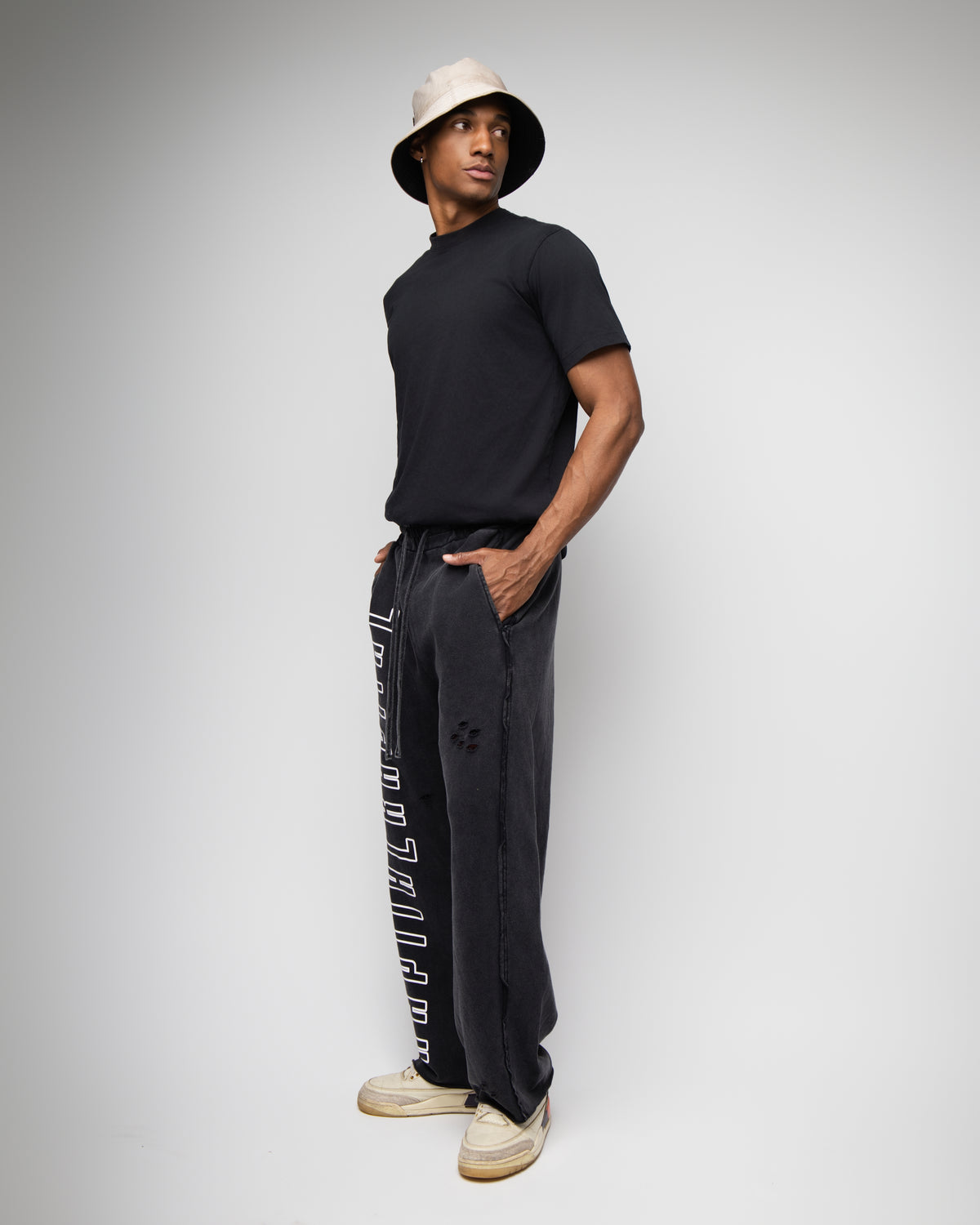 Training big logo Baggy pants