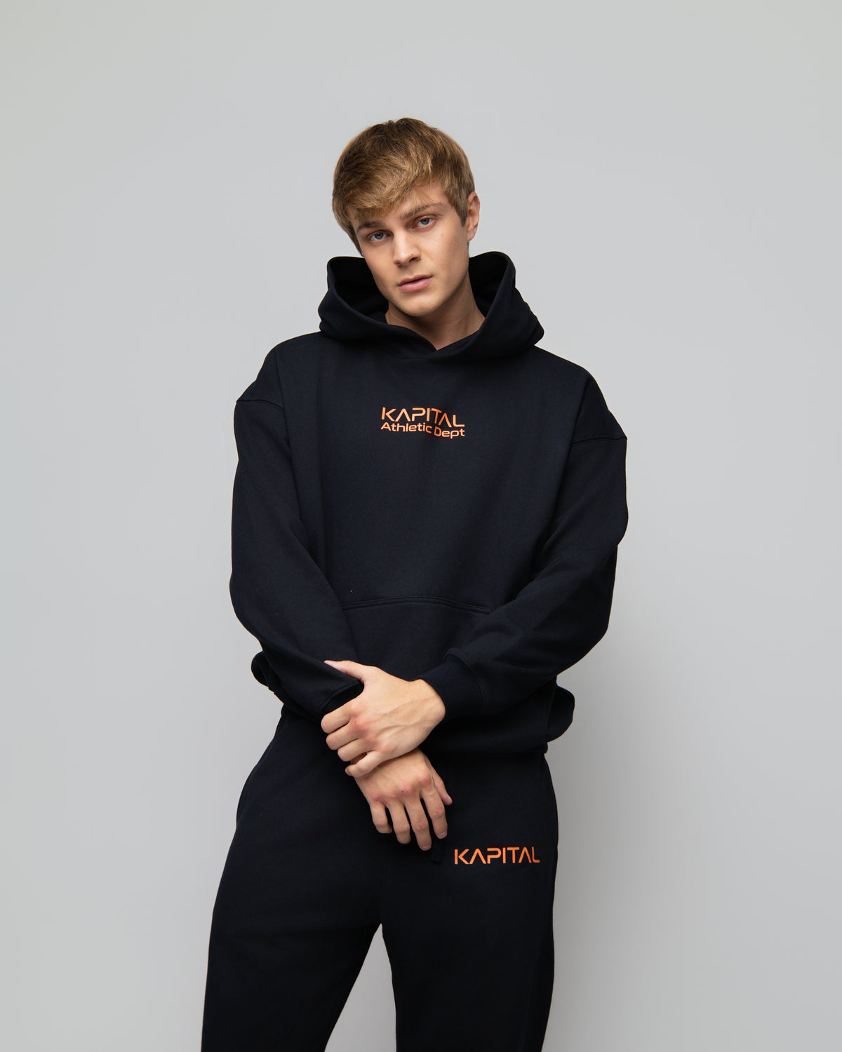 KAPITAL SUPER COMFORT SWEATPANTS ROYAL BLUE