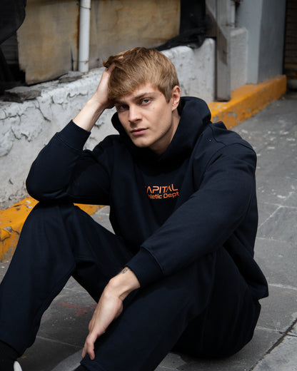 KAPITAL SUPER COMFORT SWEATPANTS ROYAL BLUE