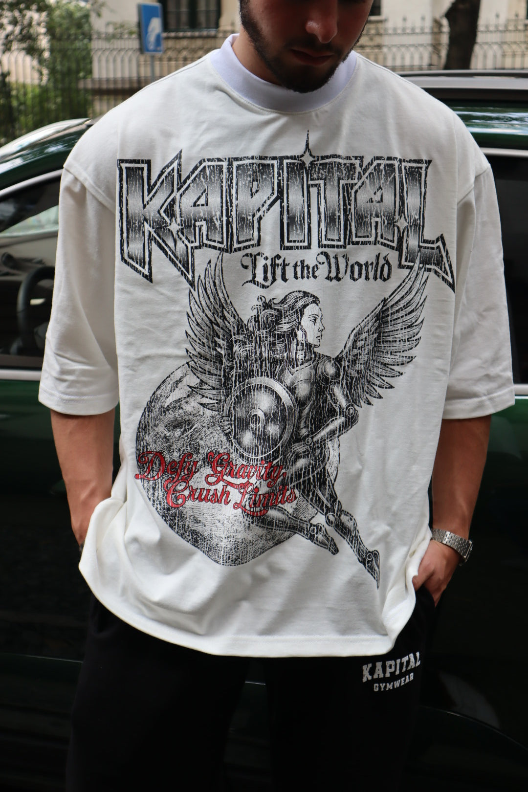 ANGEL OF STEEL "HEAVYWEIGHT PREMIUM" BOXY FIT UNISEX TEE