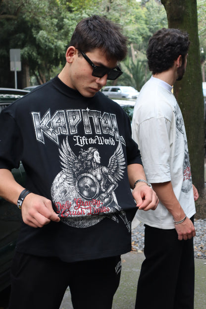 ANGEL OF STEEL "HEAVYWEIGHT PREMIUM" BOXY FIT UNISEX TEE