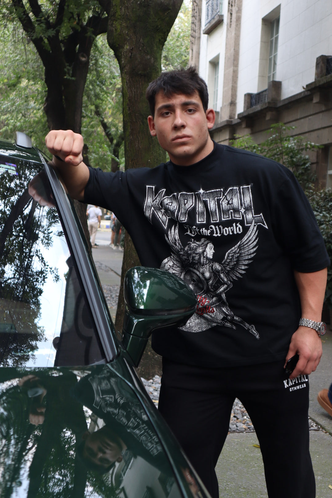 ANGEL OF STEEL "HEAVYWEIGHT PREMIUM" BOXY FIT UNISEX TEE