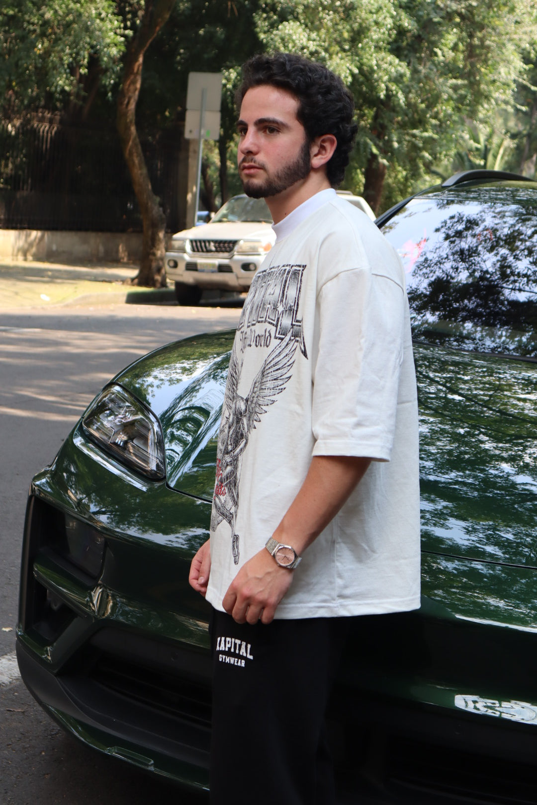 ANGEL OF STEEL "HEAVYWEIGHT PREMIUM" BOXY FIT UNISEX TEE