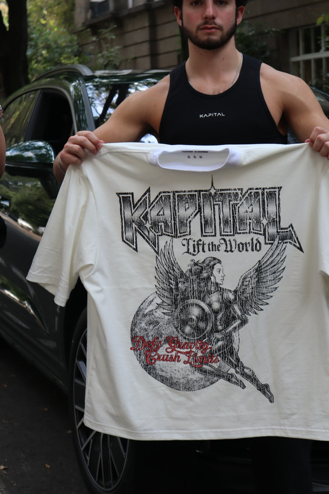 ANGEL OF STEEL "HEAVYWEIGHT PREMIUM" BOXY FIT UNISEX TEE