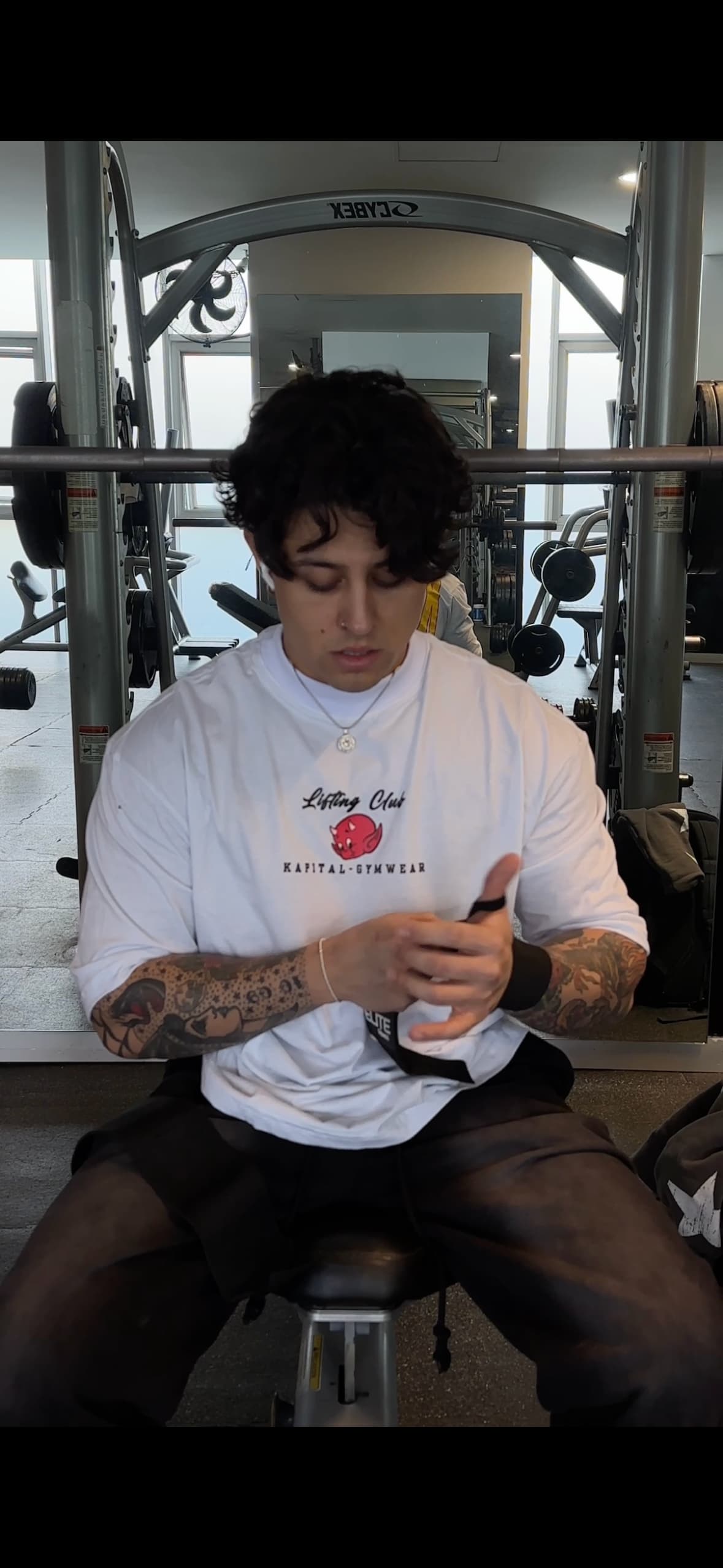 LITTLE DEVIL "HEAVYWEIGHT PREMIUM" OVERSIZED UNISEX WHITE TEE
