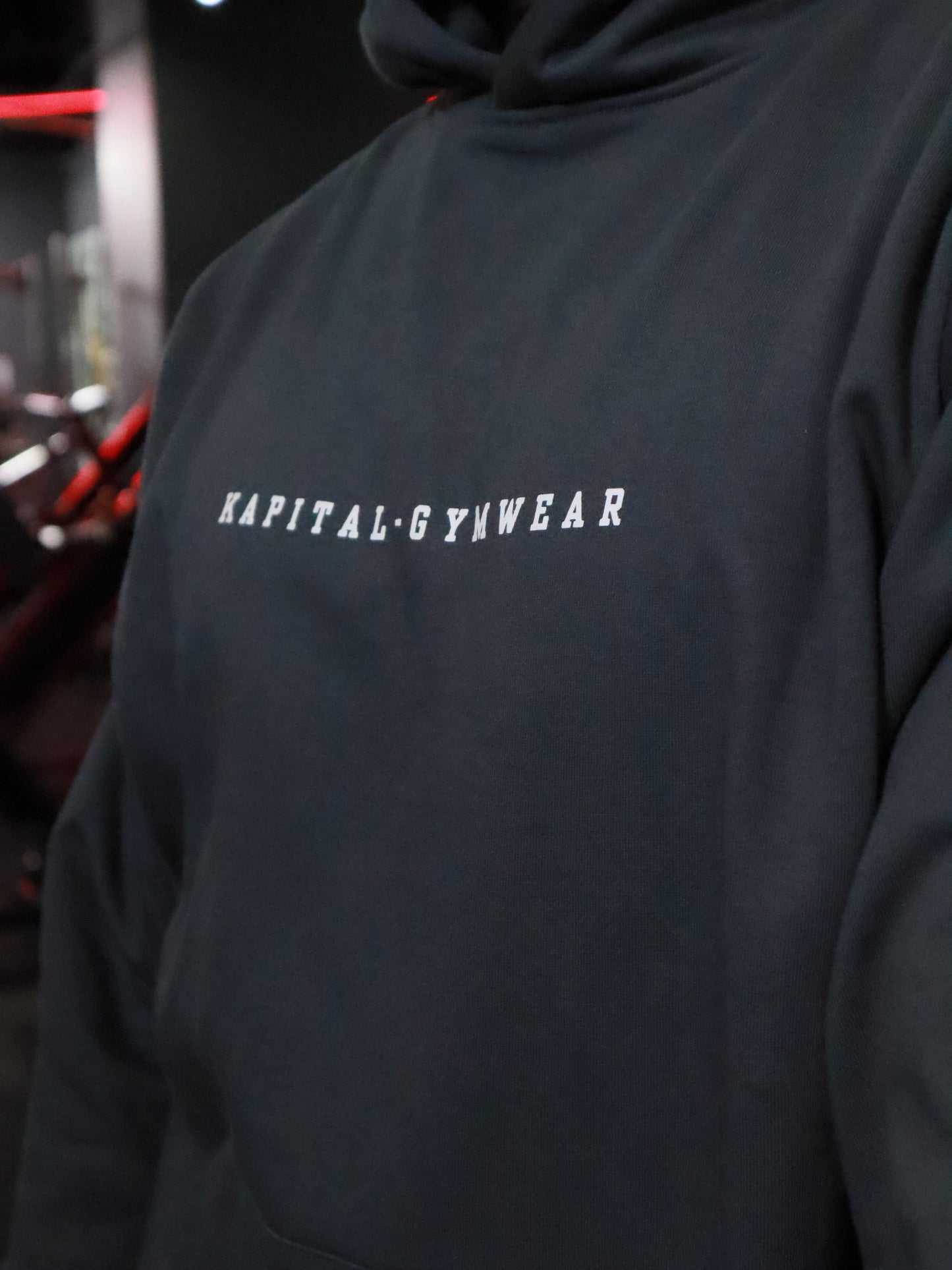 BAKI X KAPITAL "HEAVYWEIGHT PREMIUM" OVERSIZED HOODIE UNISEX CARBON