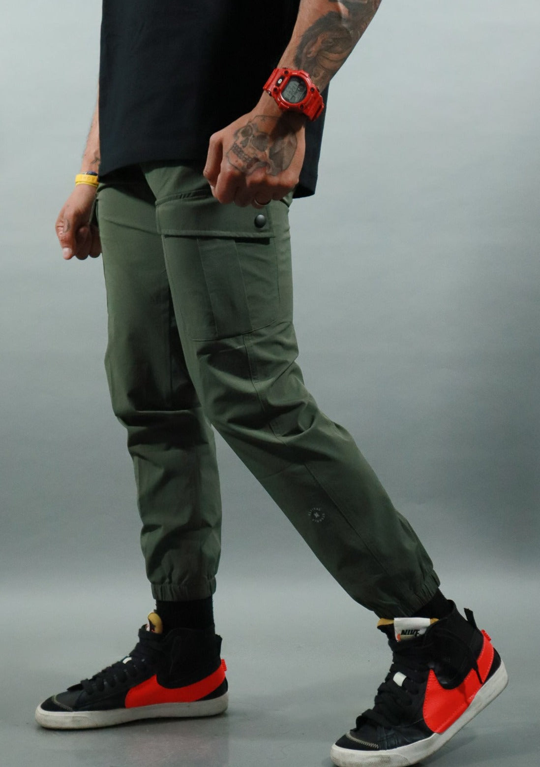 EVERYDAY CARGO JOGGER PANT GREEN OLIVE