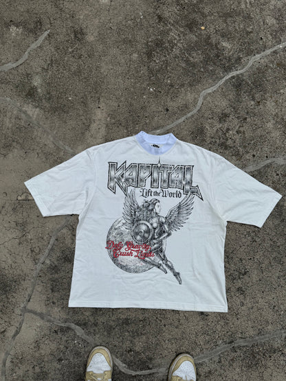 ANGEL OF STEEL "HEAVYWEIGHT PREMIUM" BOXY FIT UNISEX TEE