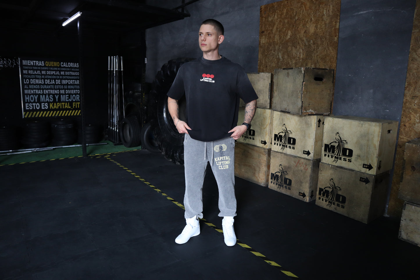 777 Sun Fade Tee – LUCK IS JUST PERSISTENCE "HEAVYWEIGHT PREMIUM VINTAGE" OVERSIZED UNISEX BLACK GRAY TEE