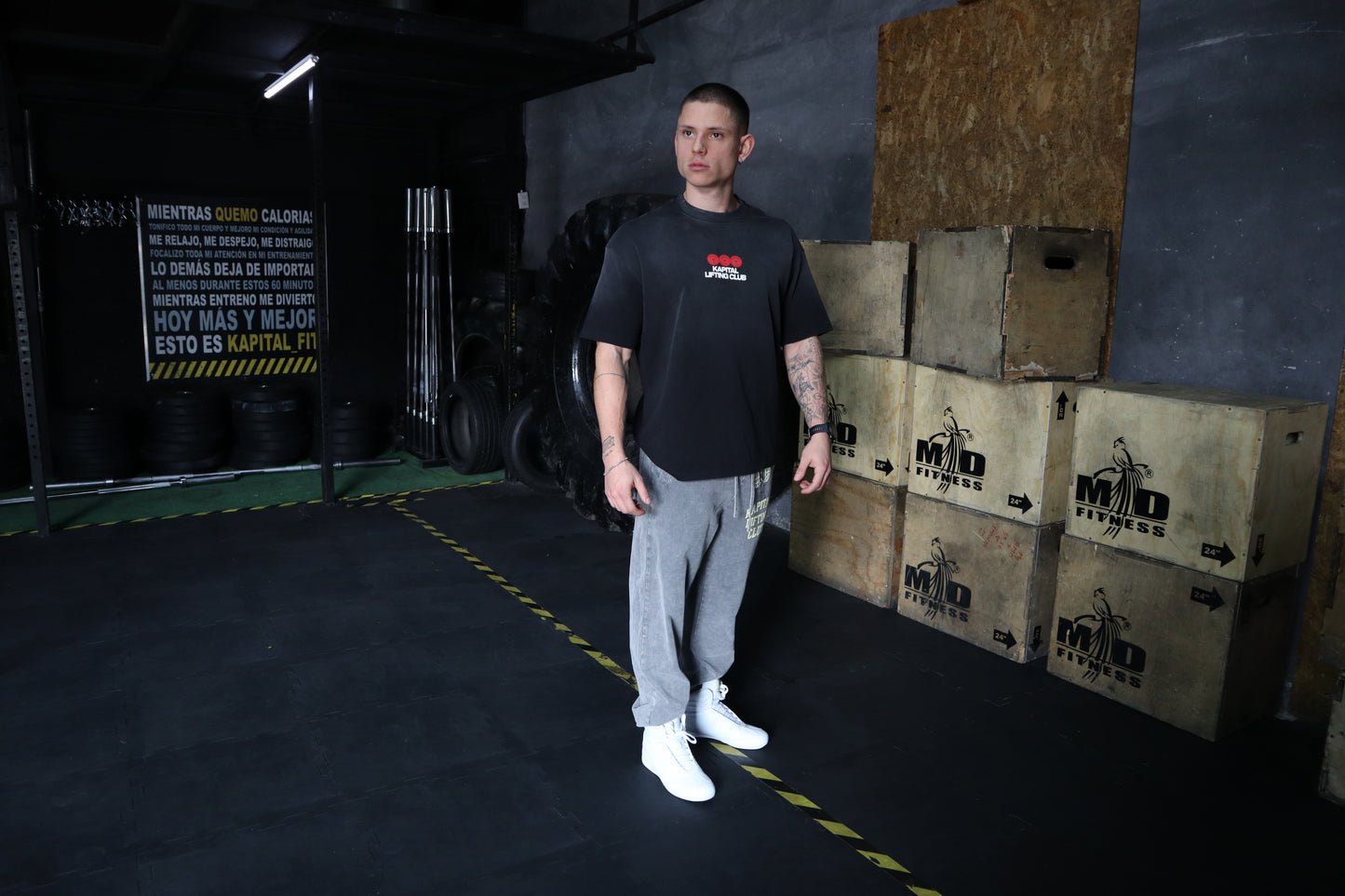 777 Sun Fade Tee – LUCK IS JUST PERSISTENCE "HEAVYWEIGHT PREMIUM VINTAGE" OVERSIZED UNISEX BLACK GRAY TEE