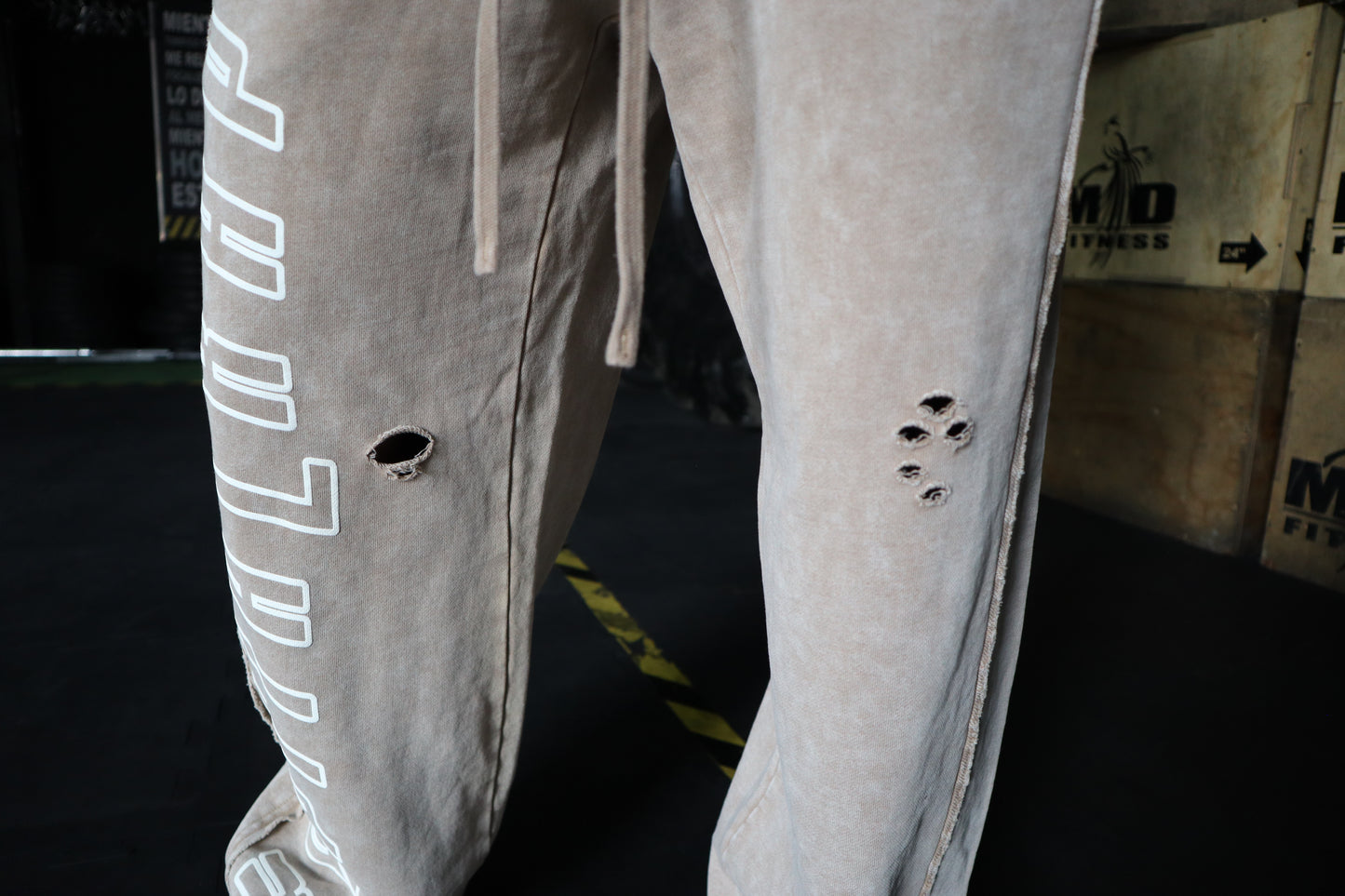 Training big logo Baggy pants