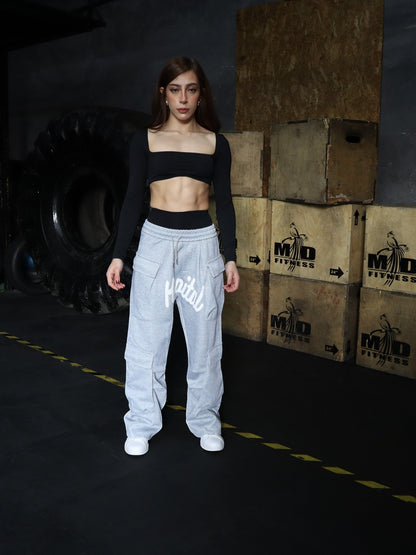 Wide Leg Training Cargos