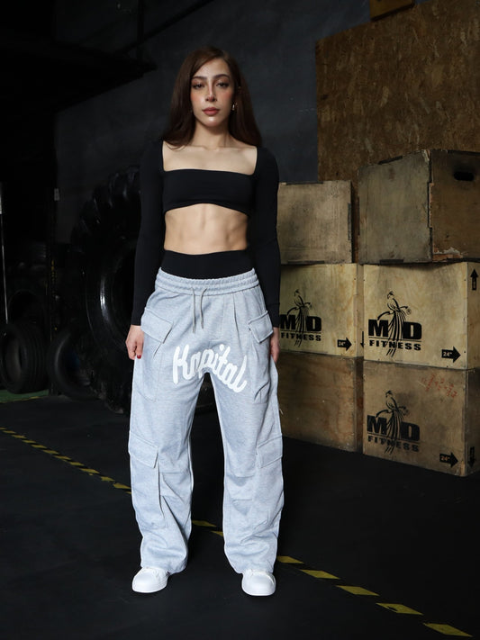 Wide Leg Training Cargos