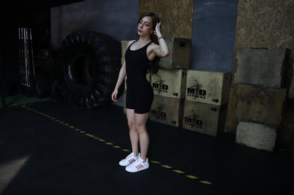 Crossed Biker Bodysuit