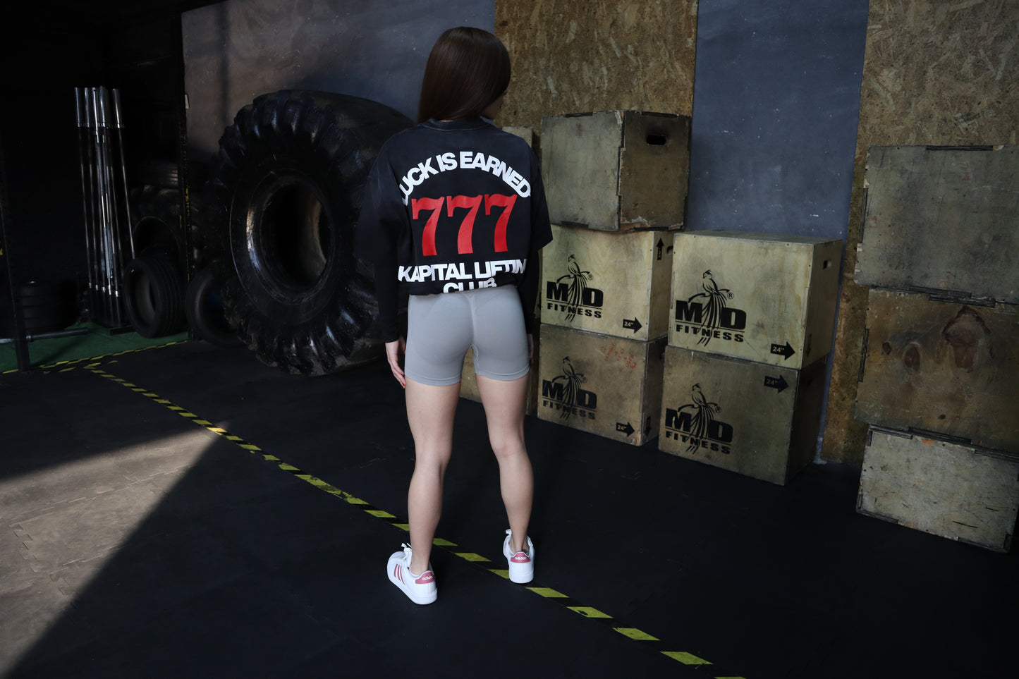 777 Sun Fade Tee – LUCK IS JUST PERSISTENCE "HEAVYWEIGHT PREMIUM VINTAGE" OVERSIZED UNISEX BLACK GRAY TEE (Copia)