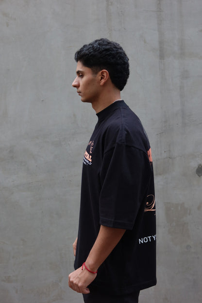 VINTAGE LIFTING PINUP GIRL "HEAVYWEIGHT PREMIUM" BOXY FIT UNISEX TEE