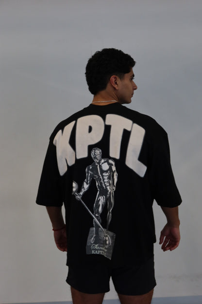 SANDOW X KAPITAL "HEAVYWEIGHT PREMIUM" BOXY FIT UNISEX TEE