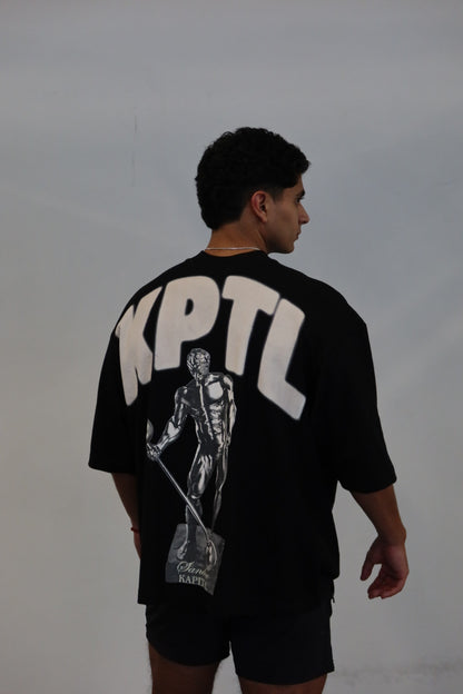 SANDOW X KAPITAL "HEAVYWEIGHT PREMIUM" BOXY FIT UNISEX TEE