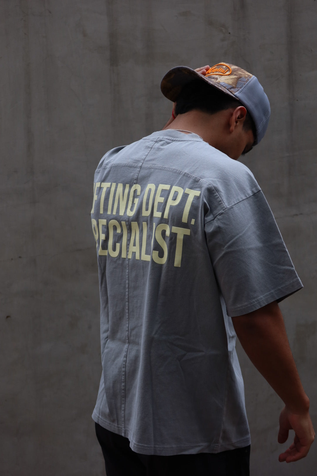 LIFTING SPECIALIST "HEAVYWEIGHT PREMIUM " OVERSIZED UNISEX WASH TEE