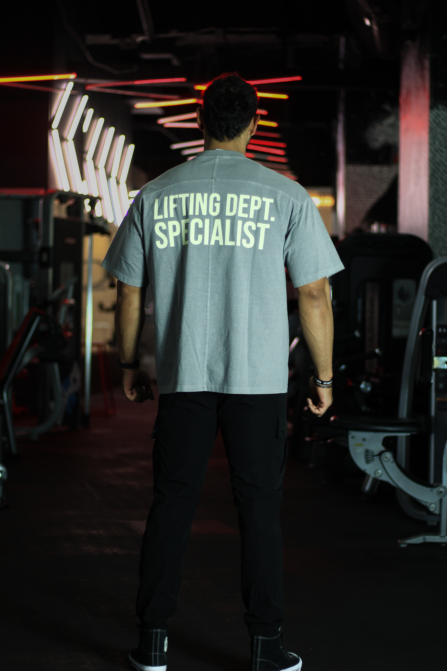 LIFTING SPECIALIST "HEAVYWEIGHT PREMIUM " OVERSIZED UNISEX WASH TEE