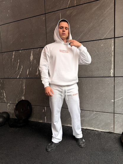 KAPITAL SUPER COMFORT SWEATPANTS CREAM WHITE