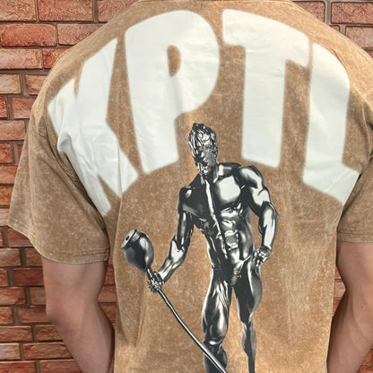 SANDOW X KAPITAL "HEAVYWEIGHT PREMIUM" BOXY FIT UNISEX TEE