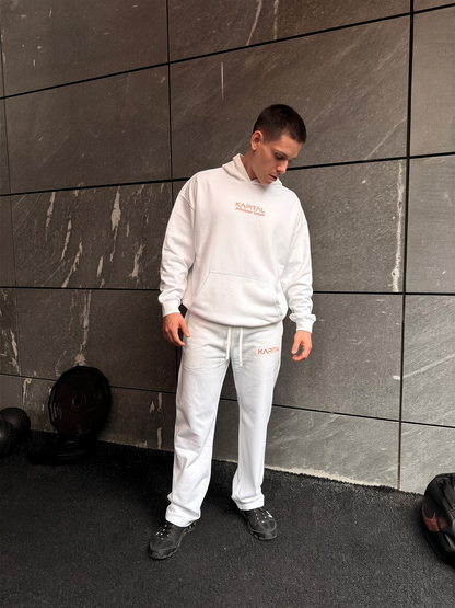 KAPITAL SUPER COMFORT SWEATPANTS CREAM WHITE