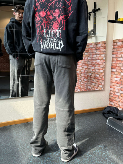 DEATHSKULL "HEAVYWEIGHT BAGGY" DARK WASH JOGGERS