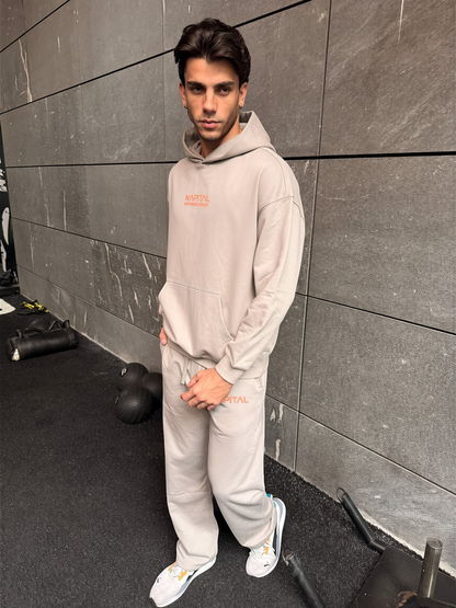 KAPITAL SUPER COMFORT SWEATPANTS CARBON GREY
