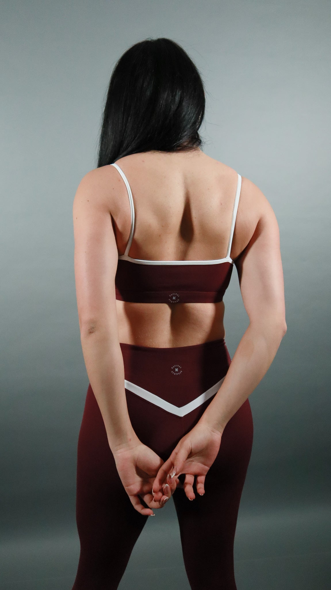 Snow Line Set (Sport Bra + Leggins)